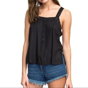 RVCA Black Tank Top